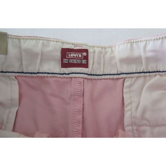 Levi's A10430015 Men's Sz M Silver Pink Flat Front 8" XX Chino EZ Stretch Shorts - Picture 5 of 8
